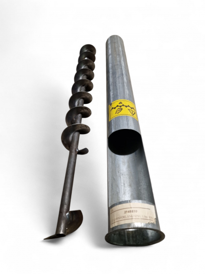 SVEA Auslaufverlaengerung 1 Meter für Foerderschnecke 102